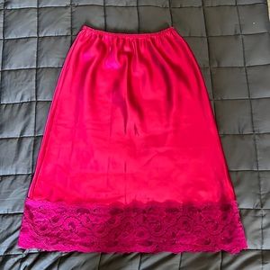 Hot pink Satin Barbie Skirt